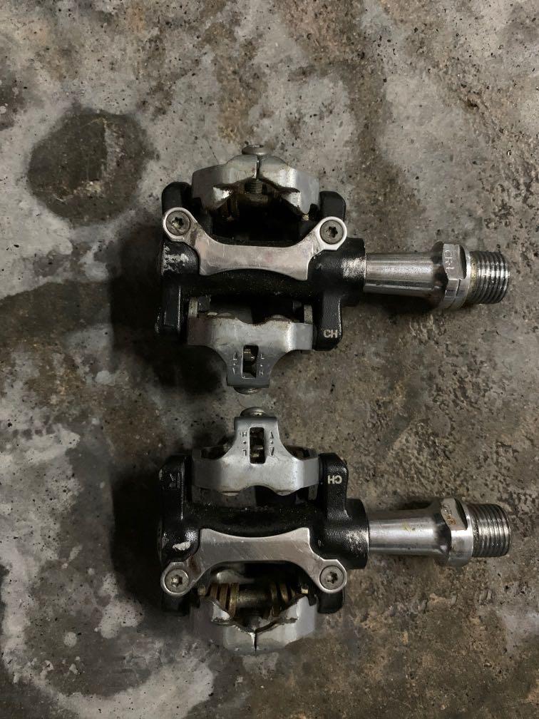 Wellgo mtb pedals spd clip on
