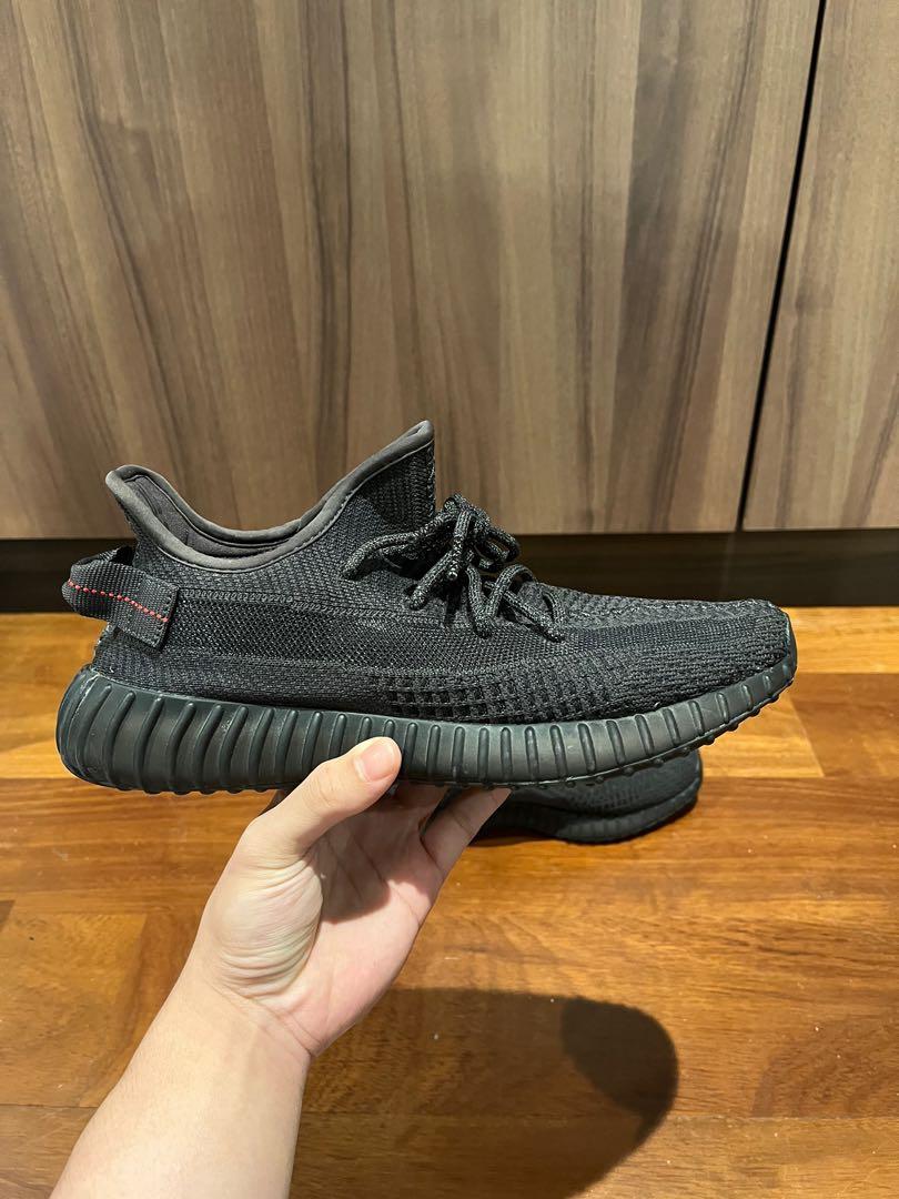 Yeezy static non reflective black cheap