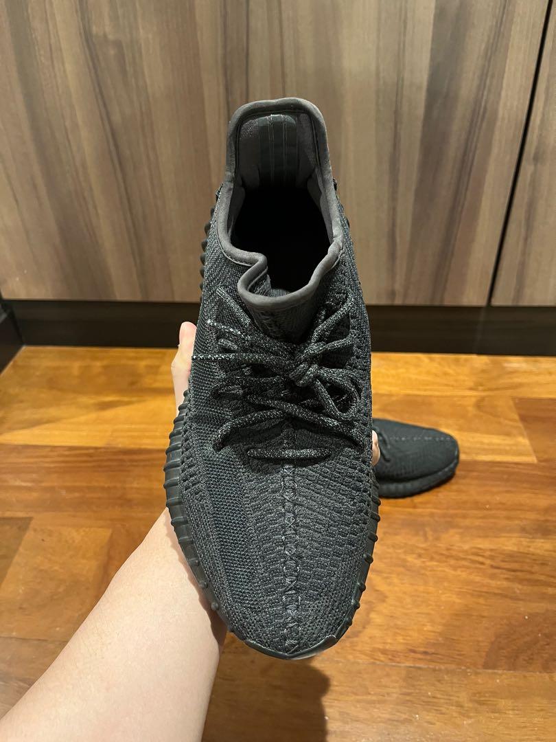 Yeezy 350 v2 Black Static Non Reflective Men s Fashion