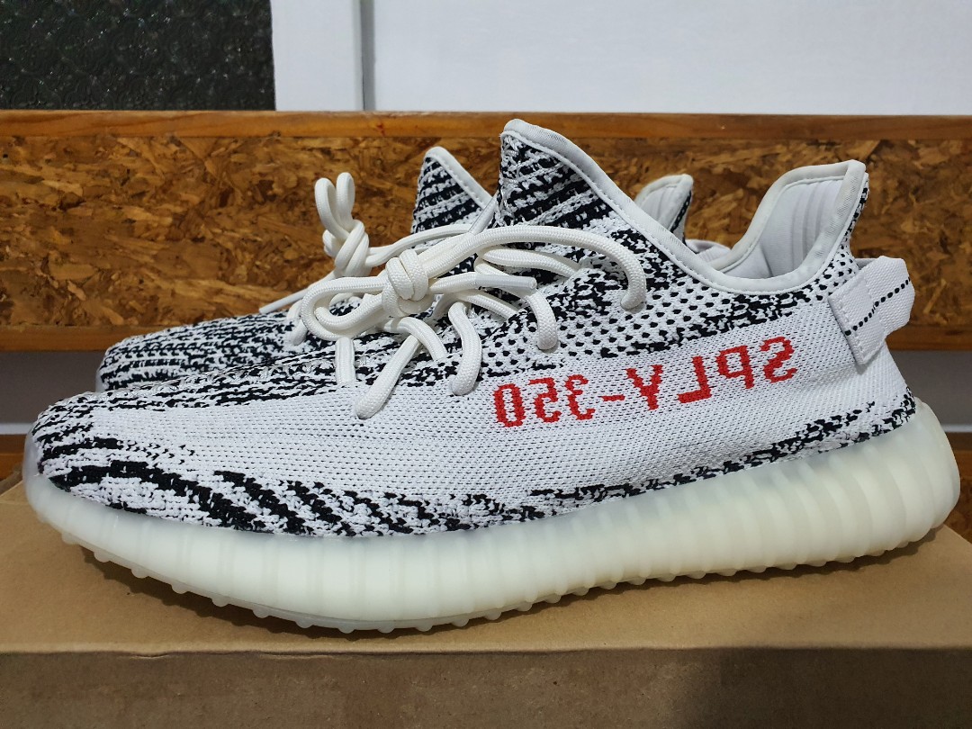 yeezy 350 zebra size 12