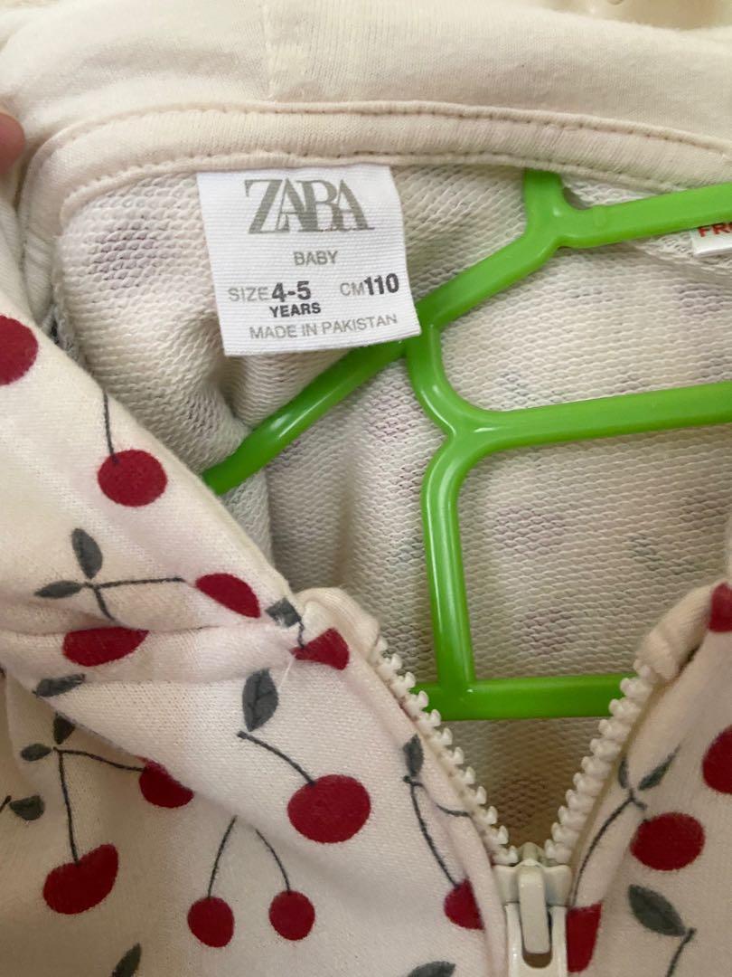 Zara Hoodie Jacket, Babies & Kids, Babies & Kids Fashion on Carousell