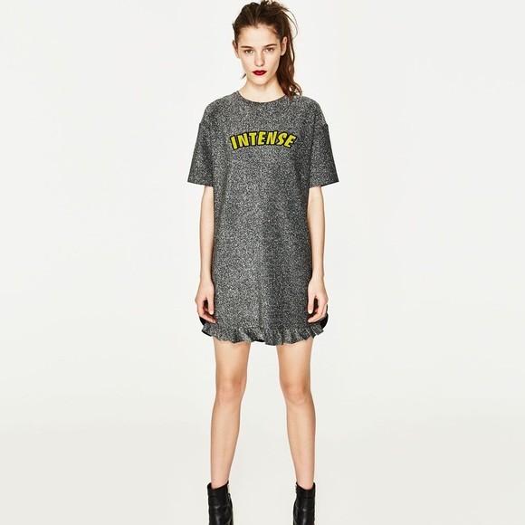 Zara no glitter no party dress 2025