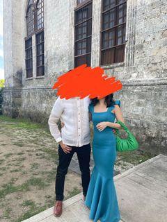 Zoo Long Gown Neoprene for rent XS