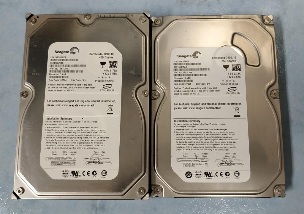 3.5" Sata Hard Disks (Samsung, Seagate, Western Digital), Computers & Tech,  Parts & Accessories, Hard Disks & Thumbdrives On Carousell