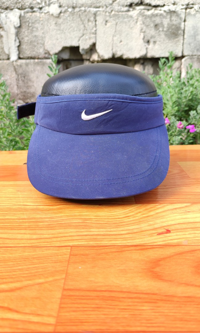 90s Nike Visor Blue, Women's Fashion 
