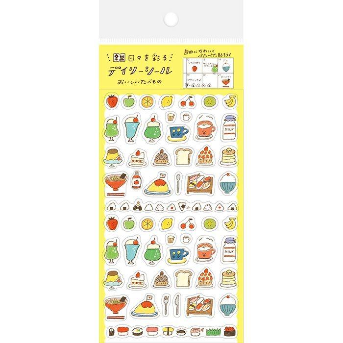 貼紙 古川紙工 小小日和每日手帳貼紙 日式美食款 興趣及遊戲 手作 自家設計 文具 Carousell