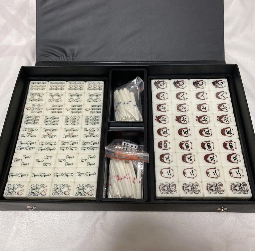 放全新天才麻雀少女咲saki 日本限定麻雀牌, 興趣及遊戲, 玩具& 遊戲類 