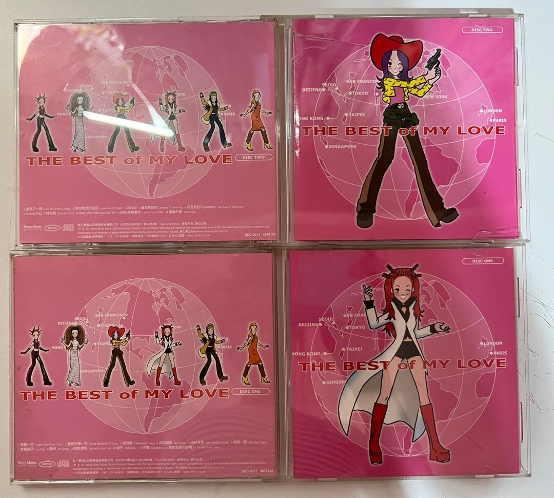  3 cd 9 the best of my love cd cd dvd 
