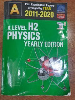 A Level H2 Physics Practice papers 2011-2020