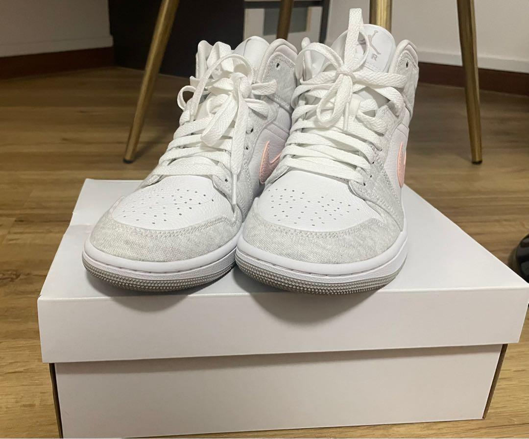 Air Jordan 1 Womens Mid SE Women s Fashion Footwear Sneakers on