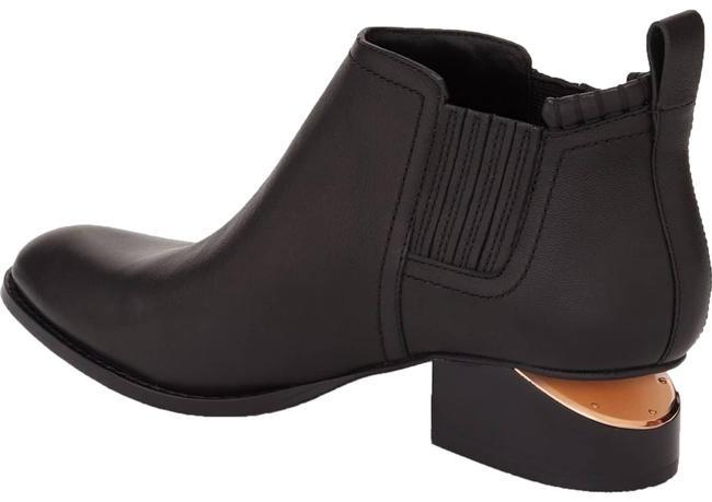 Alexander Wang Kori cutout heel leather bootie in black rose