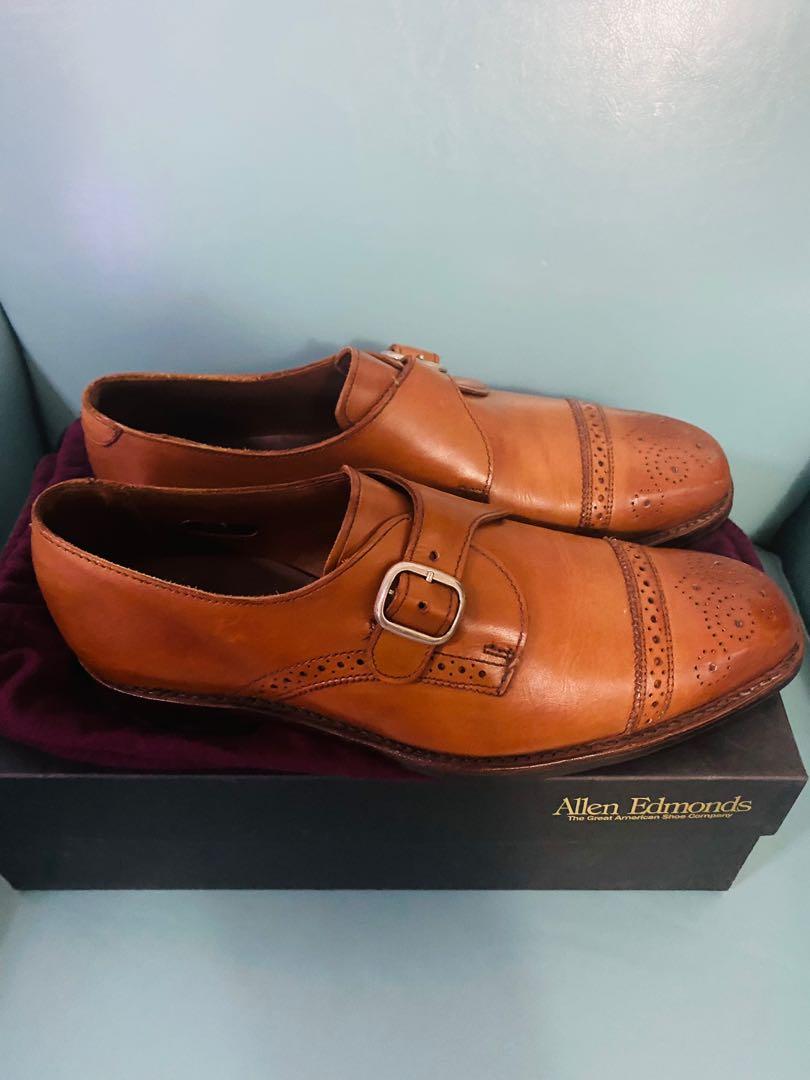 Allen Edmonds Franciscan Walnut Color Size US 8.5E Mens Leather