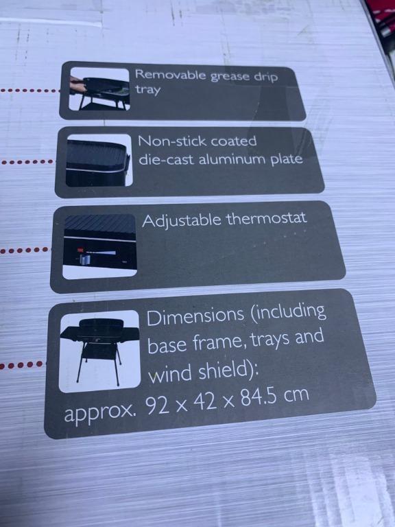 Ambiano Electric Grill, TV & Home Appliances, Kitchen Appliances, BBQ