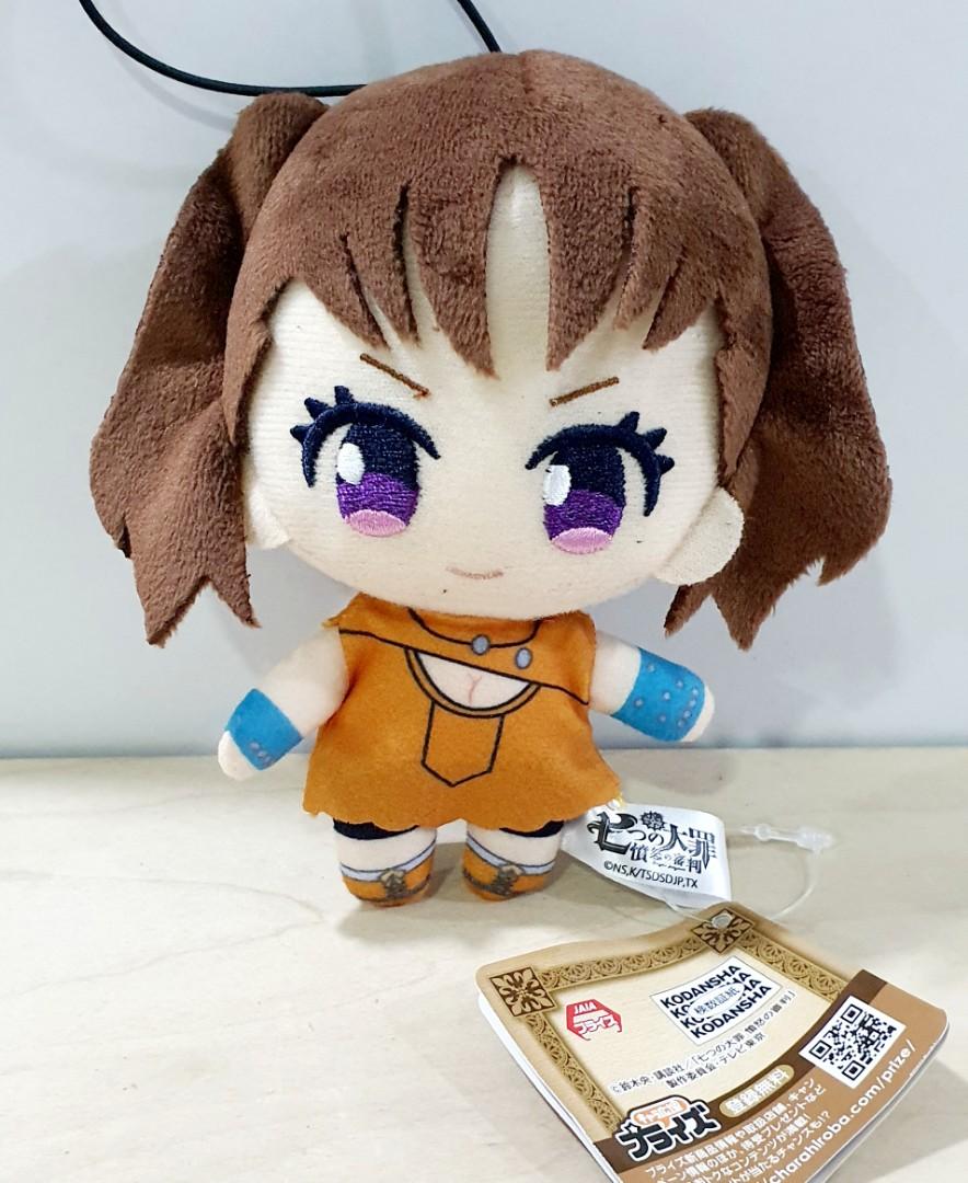Anime Seven Deadly Sins Meliodas plush strap 12cm