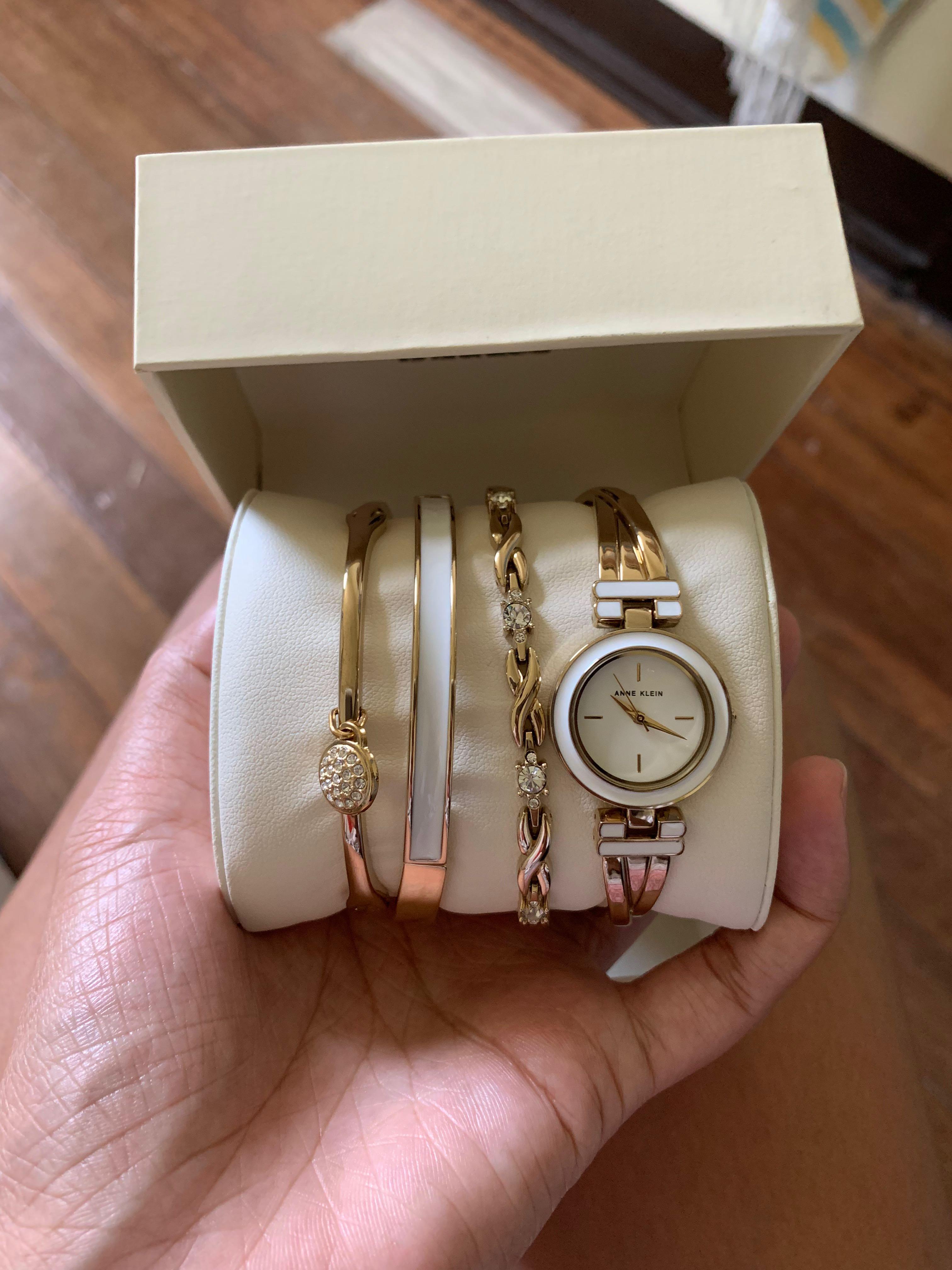 Anne klein on sale bangle set
