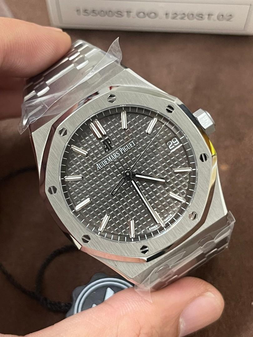 AP 15500 Grey Men s Fashion Watches Accessories Watches on