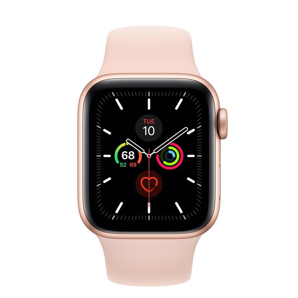 apple watch series 5 gps with pink sport band