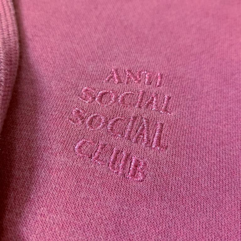 ASSC Embroidered Washed hoodie Men s Fashion Tops Sets