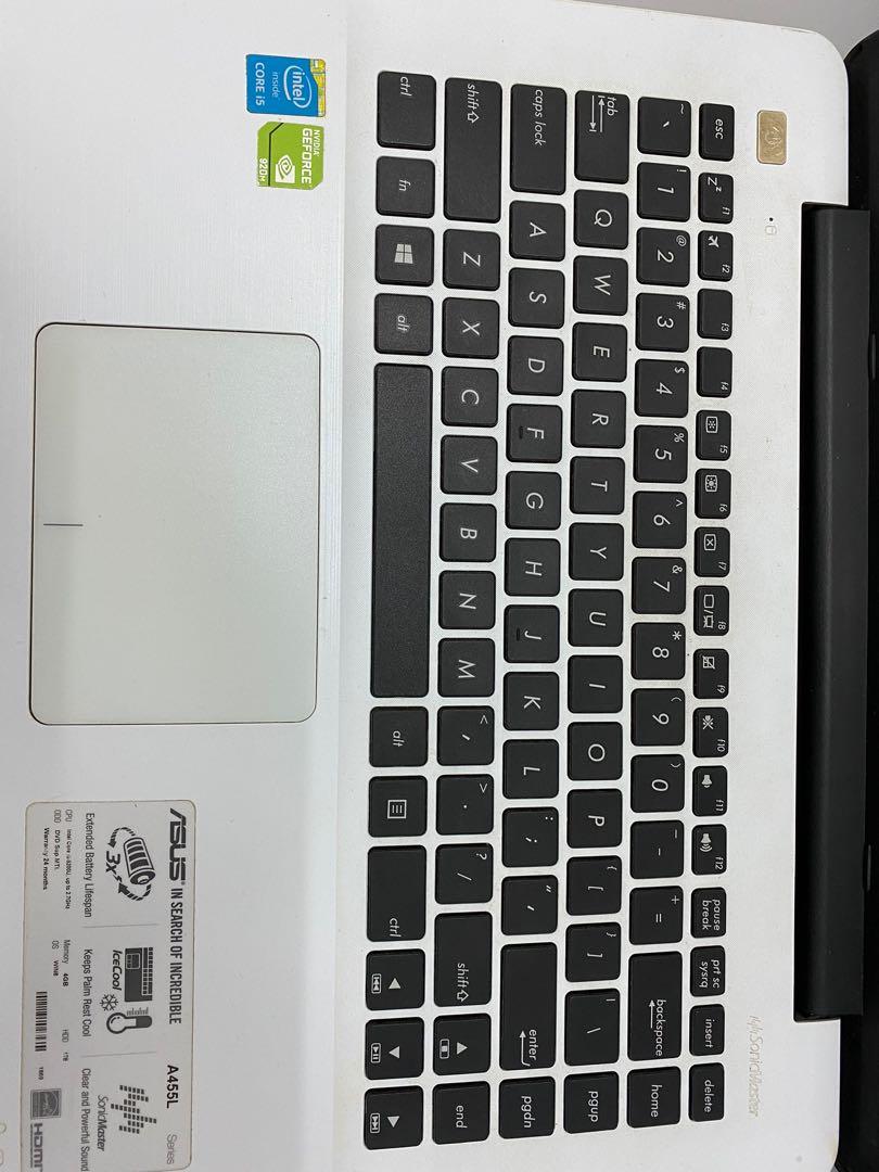Asus a455l ram best sale upgrade