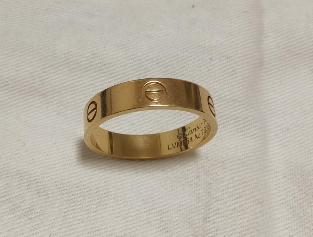 Cartier love ring top authenticity