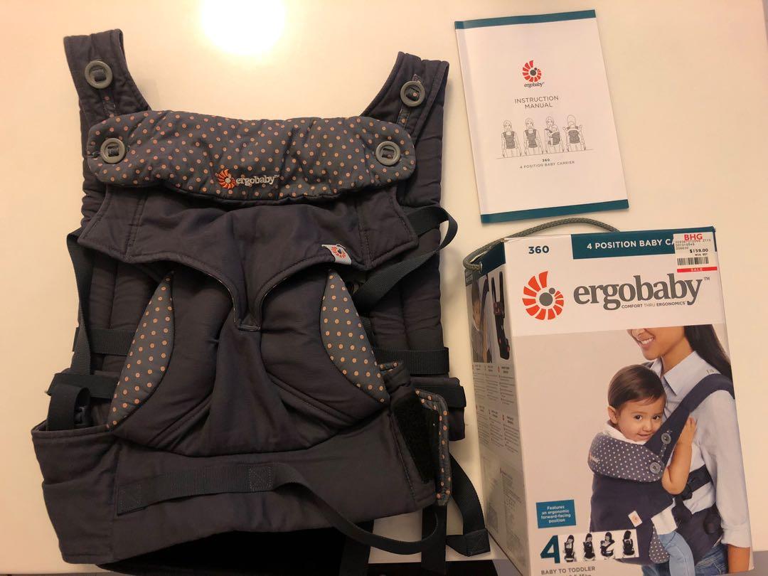 Ergo 360 instruction top manual