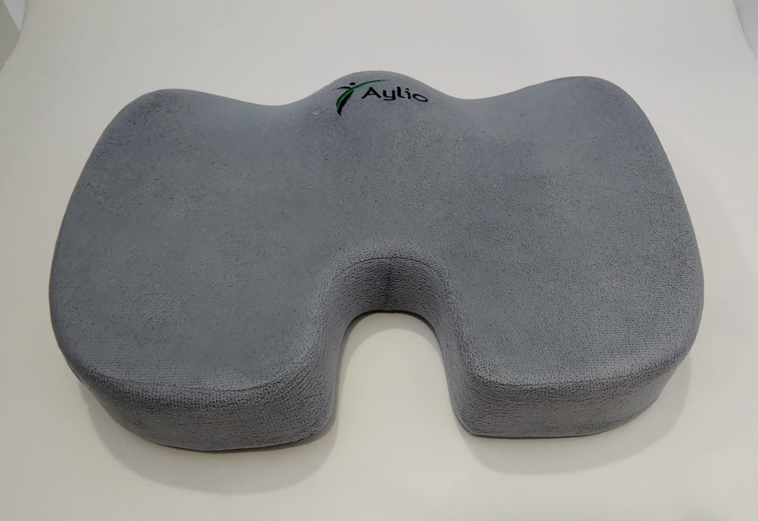 AYLIO Coccyx Orthopaedic 100 Seat Comfort Memory Foam Seat Cushion for