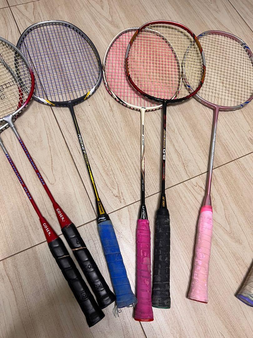Badminton rackets for sale, Sports Equipment, Sports & Games, Racket
