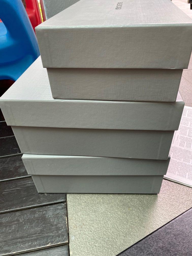 Real balenciaga shoe box sales