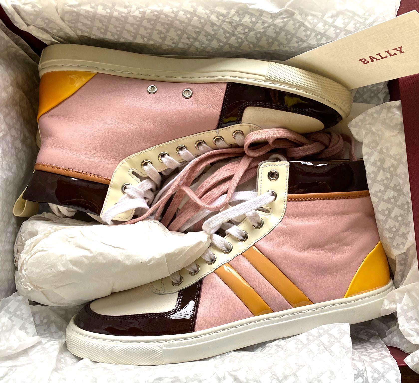 BALLY HYLDA DUSTY PINK SNEAKERS Women s Fashion Footwear