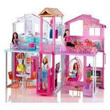 Barbie 3-story townhouse (Category: Kids Toys) located in Taguig. Submitted by francisco_7 (Listing ID 1171835304, Image 2). Description: Item Dimensions LxWxH 16.14 x 7.09 x 29.33 inches Three deluxe stories of play space make this Barbie townhouse home to all kinds of storytelling fun! Four rooms and a rooftop lounge, all with realistic details, make Barbie doll’s newest home ultra-deluxe. Travel between floors on the sleek child-activated elev