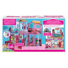 Barbie 3-story townhouse (Category: Kids Toys) located in Taguig. Submitted by francisco_7 (Listing ID 1171835304, Image 1). Description: Item Dimensions LxWxH 16.14 x 7.09 x 29.33 inches Three deluxe stories of play space make this Barbie townhouse home to all kinds of storytelling fun! Four rooms and a rooftop lounge, all with realistic details, make Barbie doll’s newest home ultra-deluxe. Travel between floors on the sleek child-activated elev