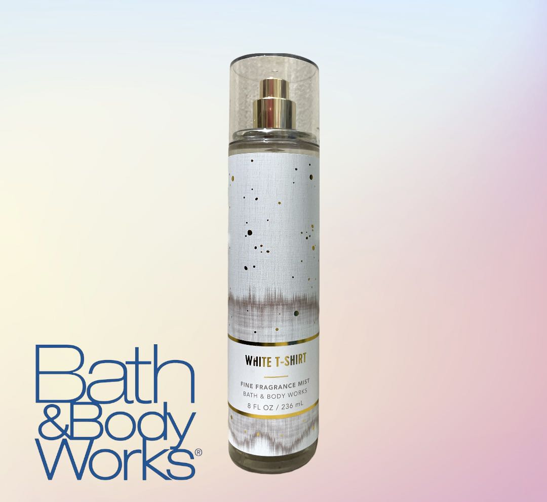 Bath & Body Works White T-Shirt Fine Fragrance Mist 8 Fl Oz / 236 Ml,  Beauty & Personal Care, Fragrance & Deodorants On Carousell