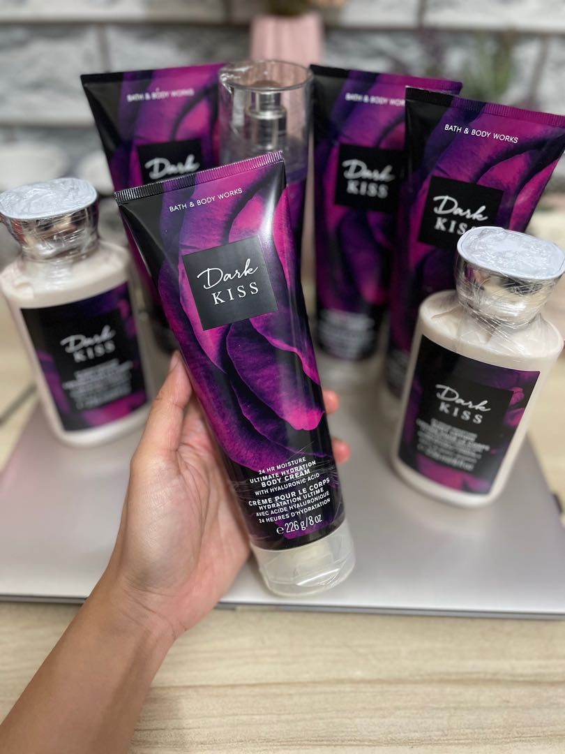 bath and body works body cream dark kiss, Beauty & Personal Care, Bath