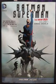 Batman Superman The New 52 V1 Cross World Hardcover