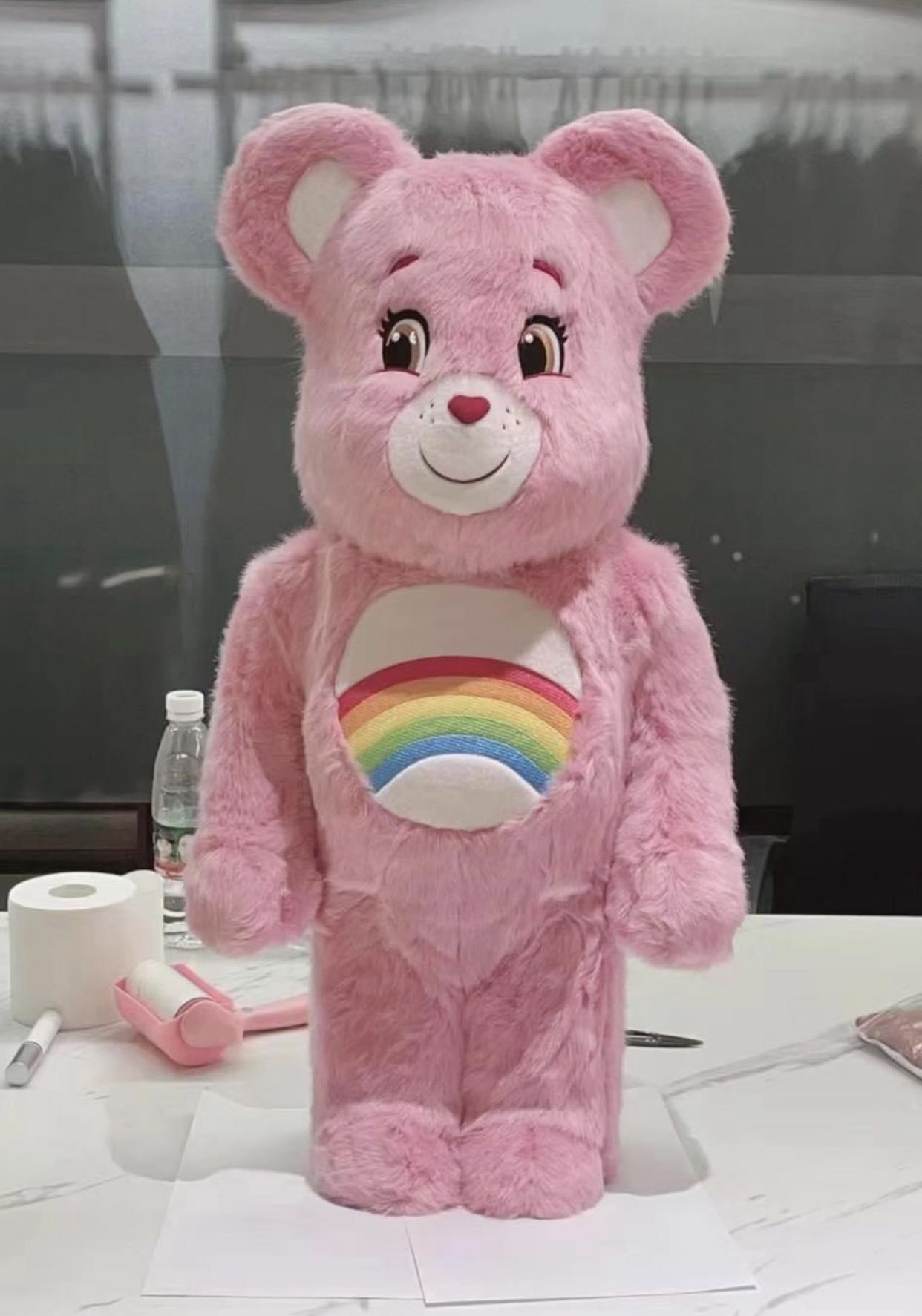 BEARBRICK Care Bear - Cheer Bear Costume Version 1000