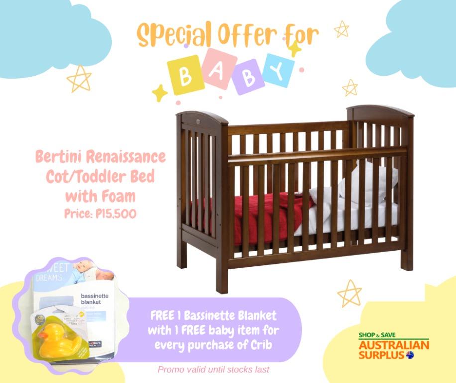 Bertini sales cot mattress