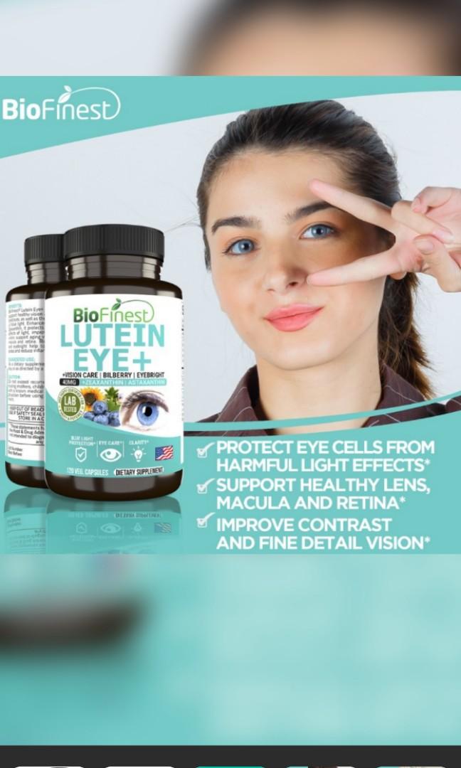 Bio Finest Lutein Eye+, Health & Nutrition, Health Supplements