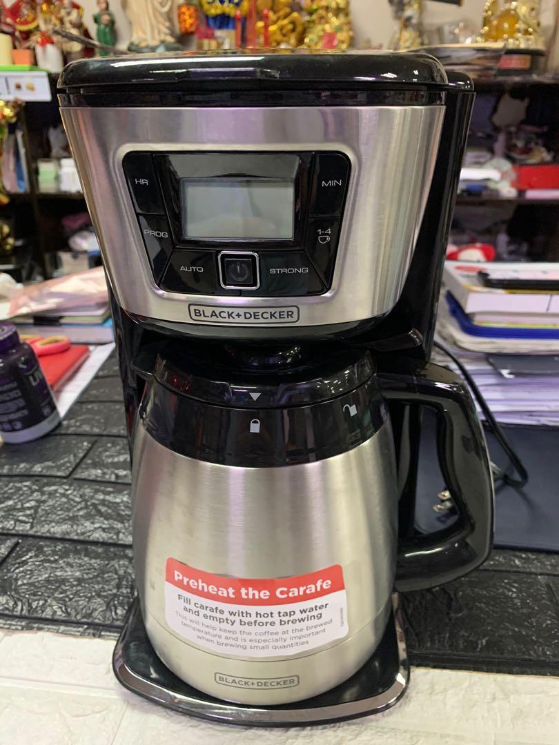 Black + Decker 12 Cup Thermal Programmable Coffeemaker (Category: Coffee Machines & Makers) located in Pasay City. Submitted by ayinong168 (Listing ID 1171848173, Image 3). Description: Item Is in excellent condition mint still with box working 110volts needs transformer to work pm for inquiries .
