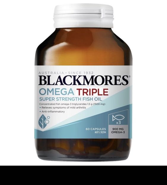 Blackmores Fish Oil Omega Triple 