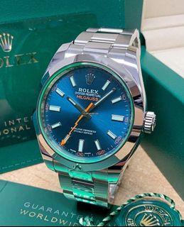 (BNIB) Rolex Milgauss blue 116400GV