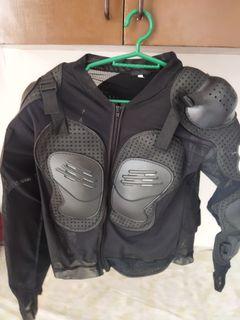 Body suit protection for motorbike