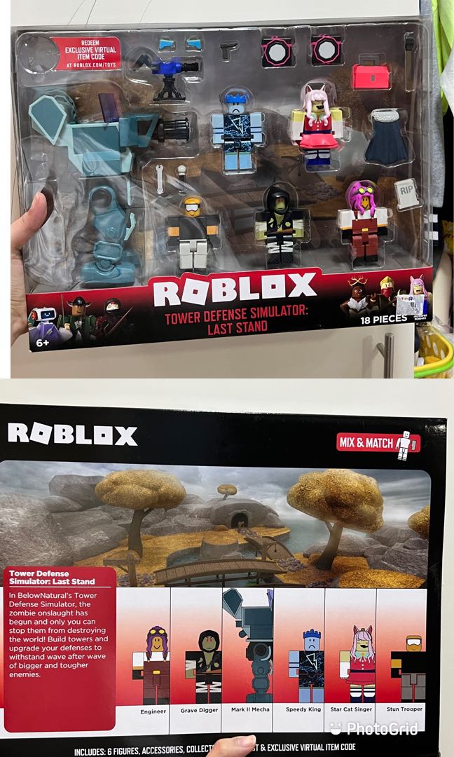 Roblox Tower Defense Simulator: Last Stand Play Set With Codes IN STOCK
