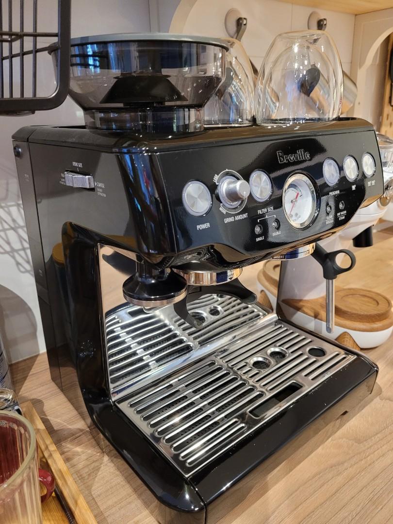 Breville Barista Express Espresso Machine Black Sesame BES870, TV