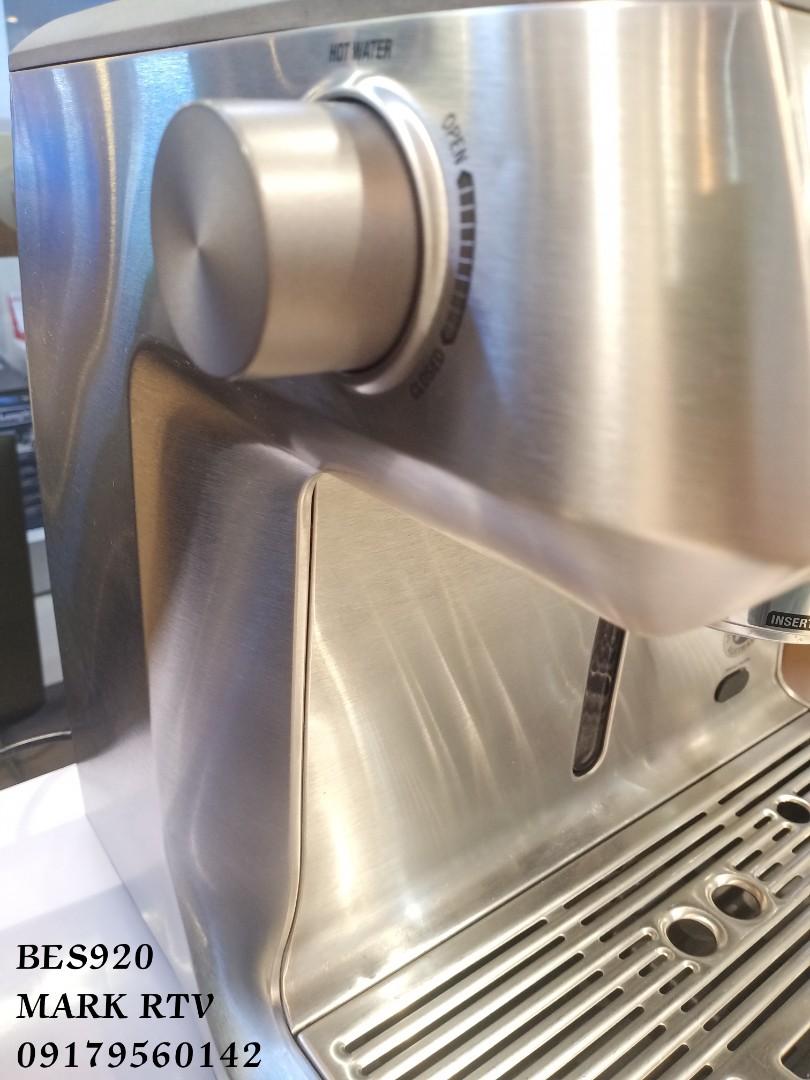 Breville Bes920 The Dual Broiler Espresso Machine Brand New