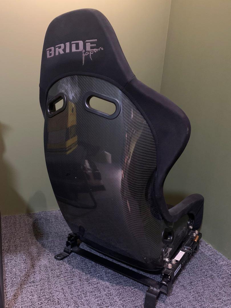 BRIDE STRADIA ii full carbon bucket seat, Car Accessories, Accessories on Carousell