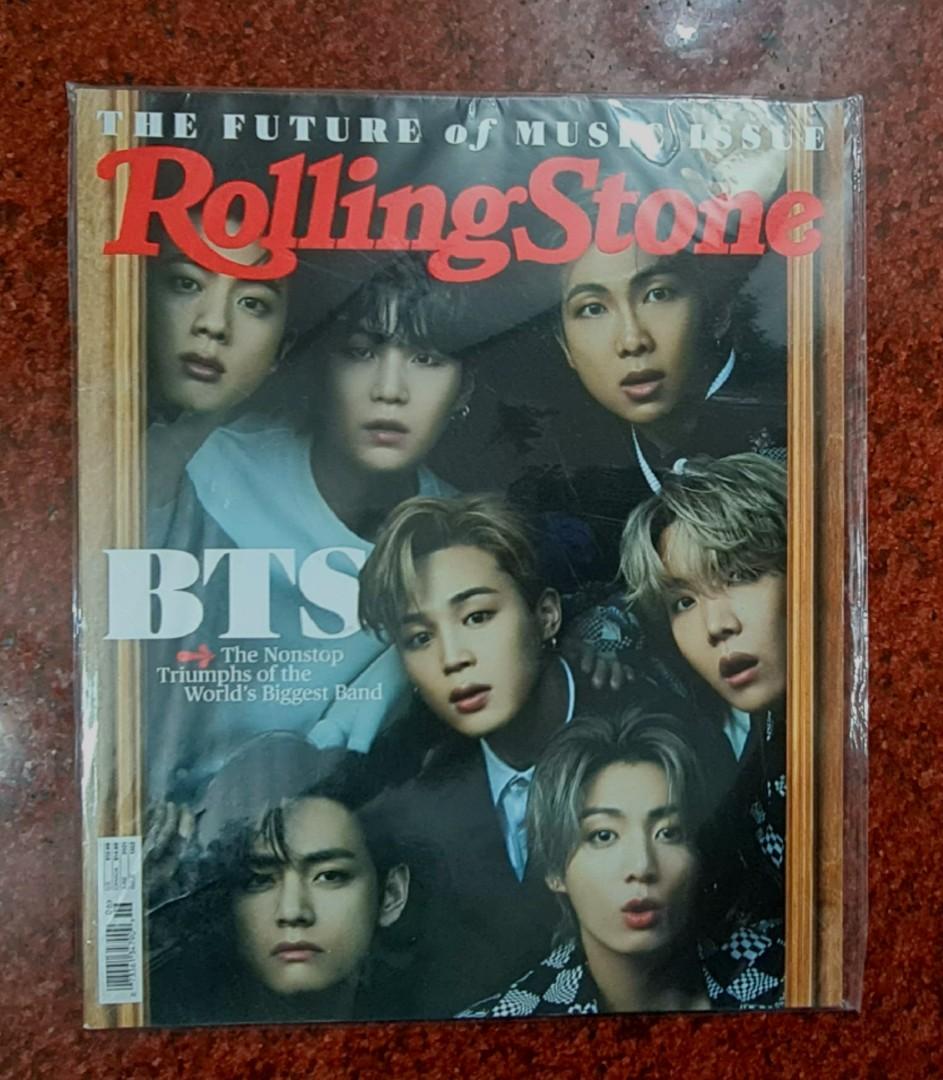 BTS Rolling Stone Magazine June 2021 Issue, Hobbies & Toys, Memorabilia