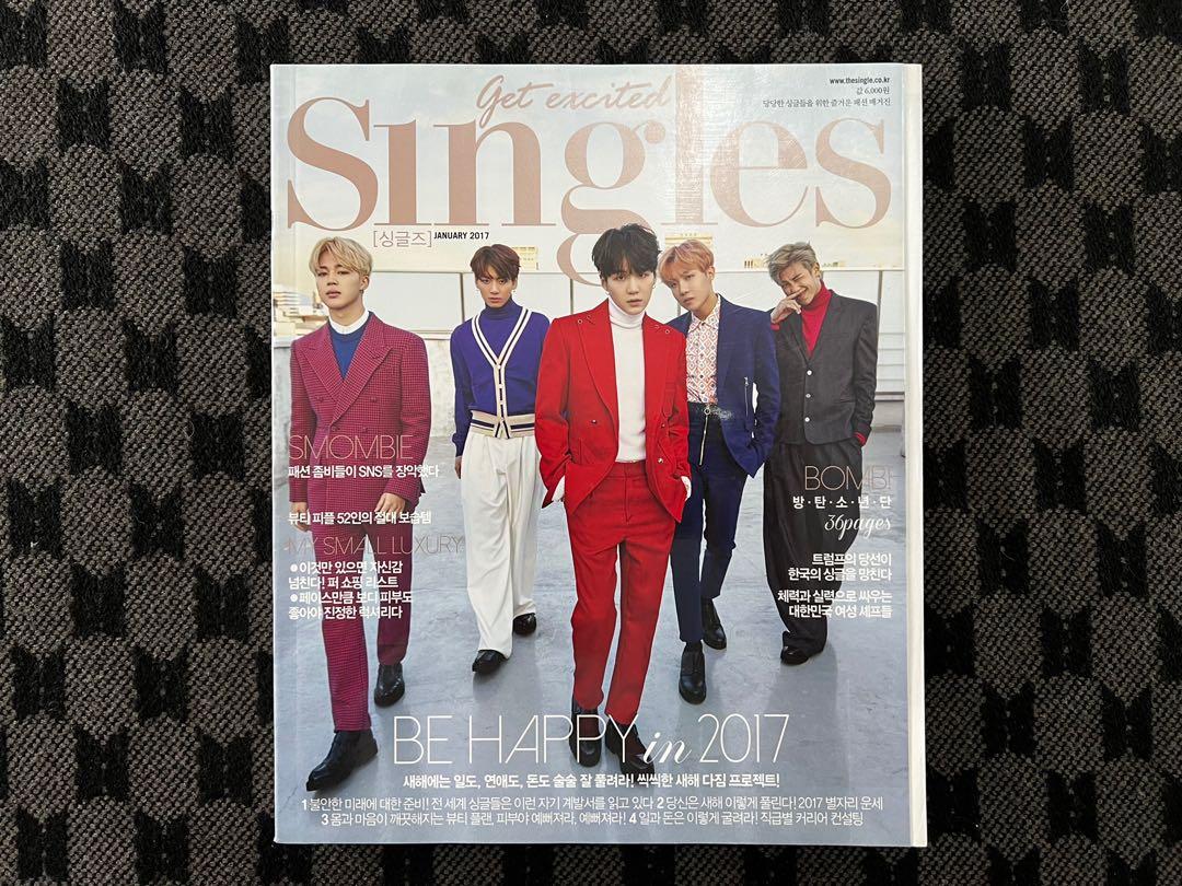 bts - singles magazine