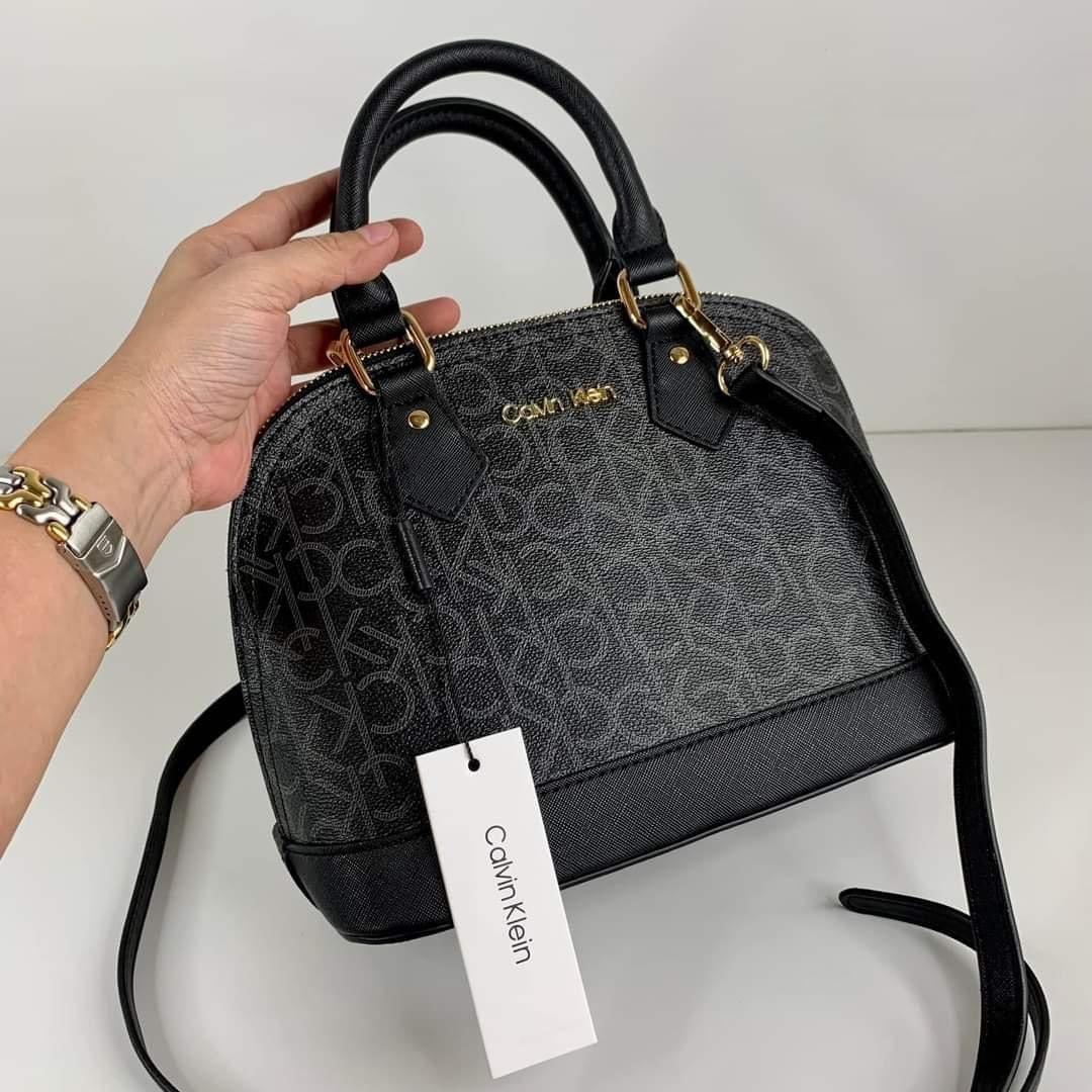 Calvin klein logan satchel sale
