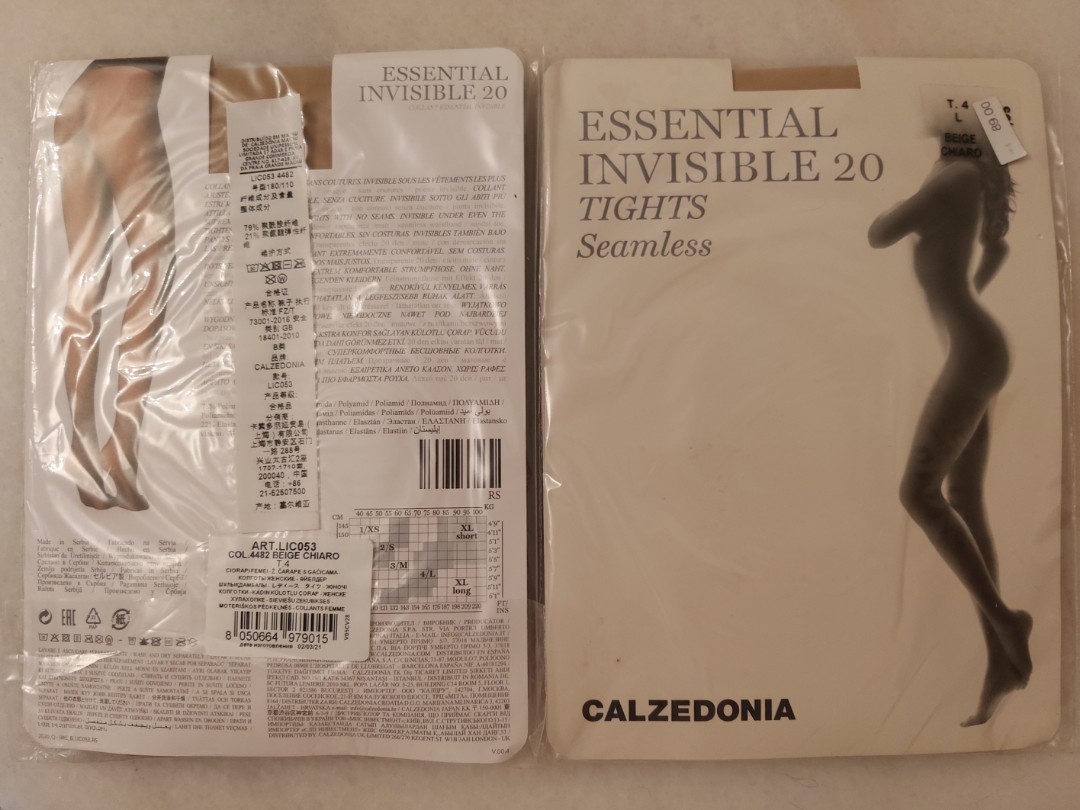 20 Denier Essential Invisible Tights - Calzedonia