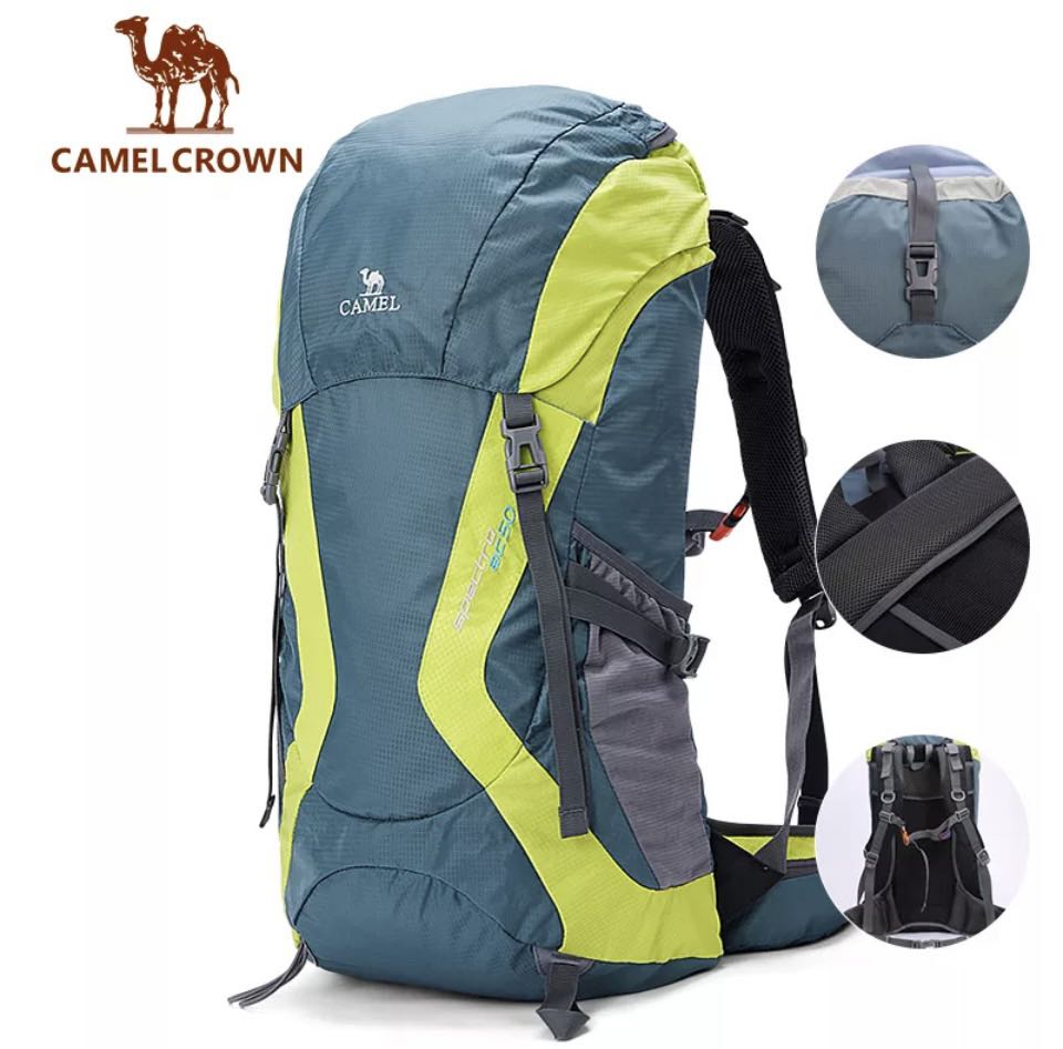 Camel Crown 50L Backpack Men s Fashion Bags Backpacks on Carousell